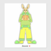 Knuffelkonijn Sticker (Vel)