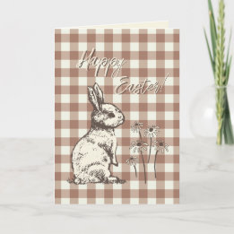 Knuffelkonijnen Bonanza - Gelukkig Pasen. Feestdagen Kaart