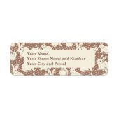 Knuffelkonijnen Bonanza - Mocha Mousse. Etiket (Voorkant)