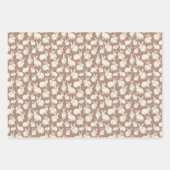 Knuffelkonijnen Bonanza - Mocha Mousse. Inpakpapier Vel (Voorkant 3)