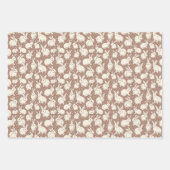 Knuffelkonijnen Bonanza - Mocha Mousse. Inpakpapier Vel (Voorkant 2)