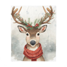 Knuffelrendier Kerstdeken Voor Warme Winter