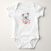 "Knuffels alsjeblieft" Schattig Koala Beer Romper (Voorkant)