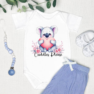 "Knuffels alsjeblieft" Schattige Koala Beer Romper
