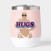 Knuffels, cartoon mooi plus dame in bikiny (Voorkant)