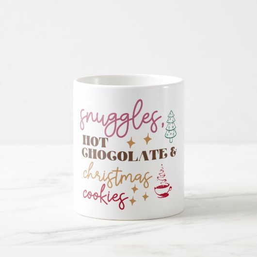 Knuffels Chocolademelk - Kerstmis Koffiemok (Center)