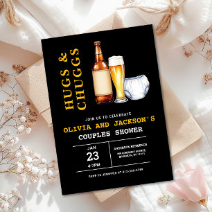 Knuffels & Chuggs Beers Luiers Koppels Baby shower Kaart