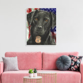 Knuffels definitief! canvas afdruk (Insitu (Woonkamer))