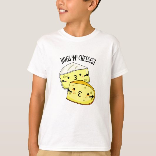 Knuffels en kazen Grappige kaaspruim T-shirt (Voorkant)
