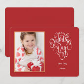 Knuffels en Kusjes Foto Valentijnsdag Kaart (Voorkant / Achterkant)