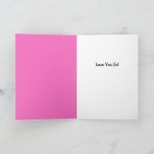 Knuffels en Kusjes Retro Hart Ik Hou van Jou Kaart (Binnen)