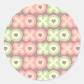 Knuffels en kusjes sticker (Voorkant)