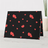 Knuffels en kusjes Valentijnsdag aangepaste foto Kaart (Achterkant)