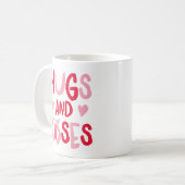 Knuffels en kusjes | Valentijnsdag Mok (Voorkant links)