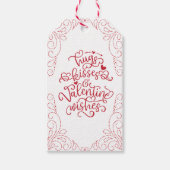 Knuffels en Kussen | Glitter | VALENTIJNSDAG Cadeaulabel (Voorkant)