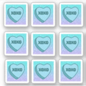 Knuffels en kussen XOXO Classroom Heart Sticker (Voorkant)