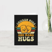 Knuffels en mama omhelst peuter vanwege de liefde  kaart (Voorkant)