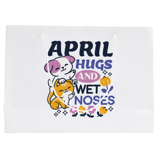 Knuffels en natte neuzen - Schattigee honden- en k Groot Cadeauzakje (Achterkant)