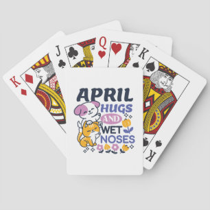 Knuffels en natte neuzen - Schattigee honden- en k Pokerkaarten
