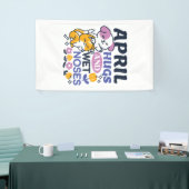 Knuffels en natte neuzen - Schattigee honden- en k Spandoek (Beurs)