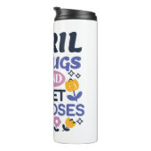 Knuffels en natte neuzen - Schattigee honden- en k Thermosbeker (Geroteerd rechts)