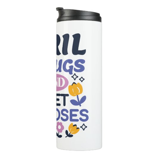 Knuffels en natte neuzen - Schattigee honden- en k Thermosbeker (Geroteerd rechts)