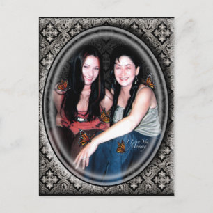 Knuffels en wensen van Butterfly Kisses Briefkaart