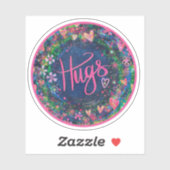 Knuffels Inspirerend  EEN WOORD Inspiratie Sticker (Vel)