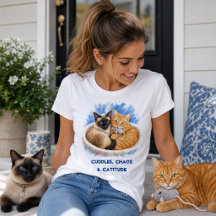 Knuffels & Katitude Aquarel Moppige Katten