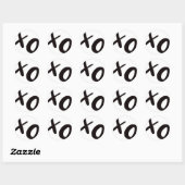 Knuffels & Kisses XO Ronde Stickers (Vel)