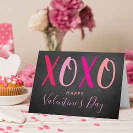 Knuffels & Kisses (XOXO) Moderne Valentijnsdag Feestdagen Kaart