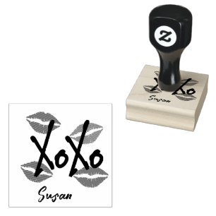 Knuffels Kissess XOXO Rubberstempel