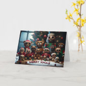 Knuffels & kruipen kaart (Gele Bloem)