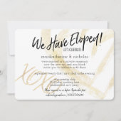 Knuffels, Kusjes en Hartjes Wegloopfeest Kaart (Voorkant)