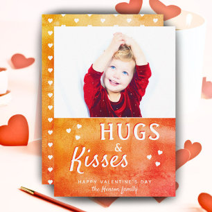 Knuffels & Kusjes Hart Valentijnsdag Fotokaart Feestdagenkaart