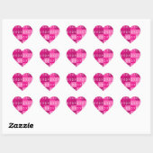 ╳◯╳◯ Knuffels & Kusjes! Hartvormige Stickers (Vel)