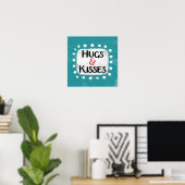 Knuffels & Kusjes Poster Wall Art (Thuiskantoor)