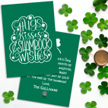 Knuffels, Kusjes & Shamrock Wensen St. Patrick's D