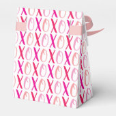 Knuffels & Kusjes (XOXO) Valentijn Bruidsmeisjesfe Bedankdoosjes (Achterkant)
