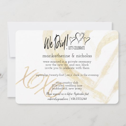 Knuffels, Kussen en Hartjes na Trouwfeest Kaart (Voorkant)