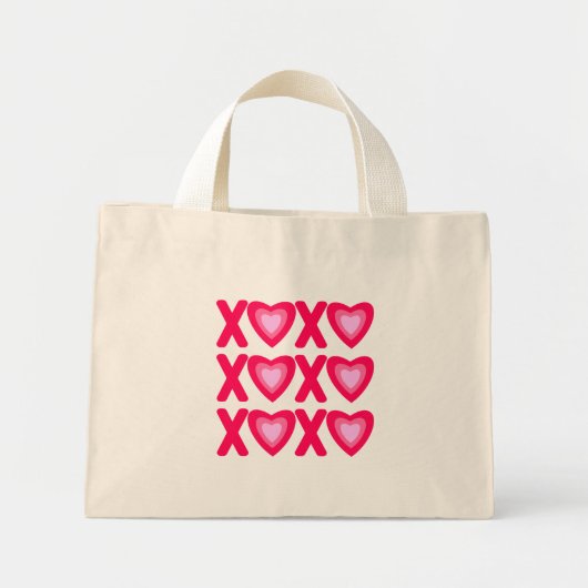 Knuffels Kussen Liefde Hartjes Mini Tote Bag (Voorkant)