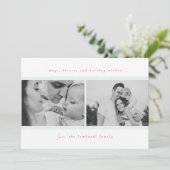 Knuffels, kussen, vakantiewensen aankondiging (Staand voorkant)