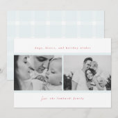 Knuffels, kussen, vakantiewensen aankondiging (Voorkant / Achterkant)