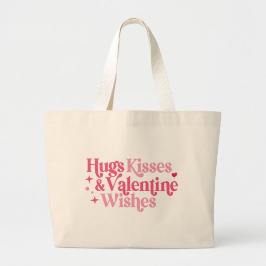 Knuffels Kussen Valentijn Wensen Canvas tas (Voorkant)