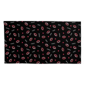 Knuffels & Lip Kusjes van Liefde Kussensloop (Achterkant-Rechts)