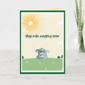 Knuffels maken alles beter Koala Beren worden goed Kaart (Voorkant)