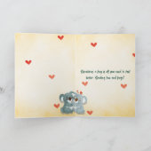 Knuffels maken alles beter Koala Beren worden goed Kaart (Binnen)