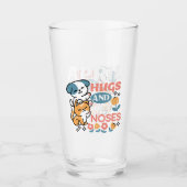 Knuffels, natte neuzen en voorjaarsvibes - speels  glas (Voorkant)