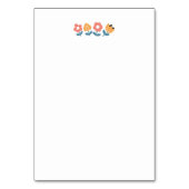 Knuffels, natte neuzen en voorjaarsvibes - speels  kaart (Achterkant)