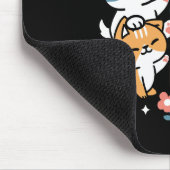 Knuffels, natte neuzen en voorjaarsvibes - speels  muismat (Hoek)